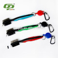 Brosse chaude de club de golf de vente avec le groover, brosse de nettoyage de club de golf